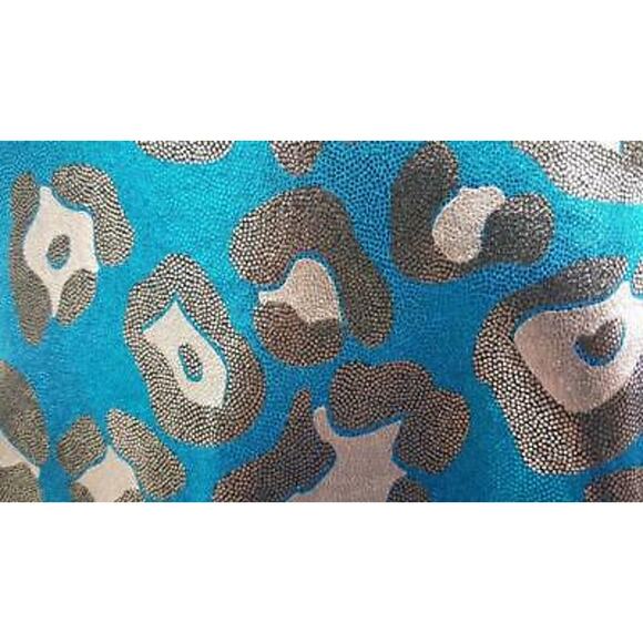 Dance Costume Curtain Call   Medium Adult Turquoise Jazz - Picture 3 of 8